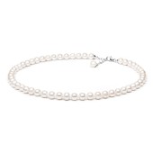 Colier perle naturale albe si argint 45 cm DiAmanti FARW685-G